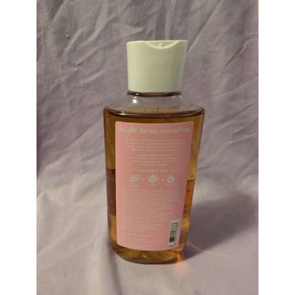 Bath & Body Works Bright Lemon Snowdrop Shower Gel Shea & Vitamin E 10 Fl Oz - Picture 2 of 2